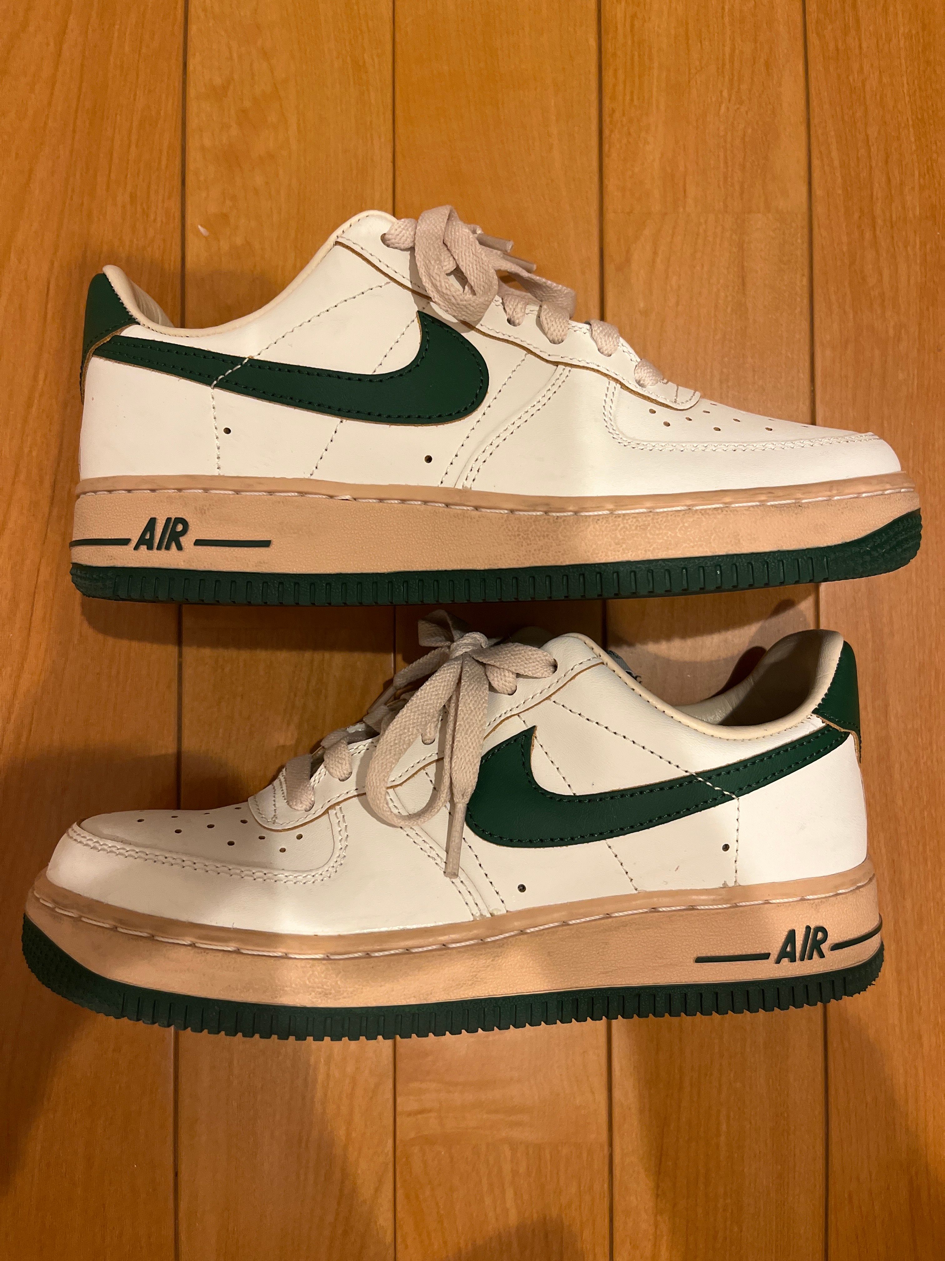 Nike Women's Air Force 1 Low "Green and Muslin"