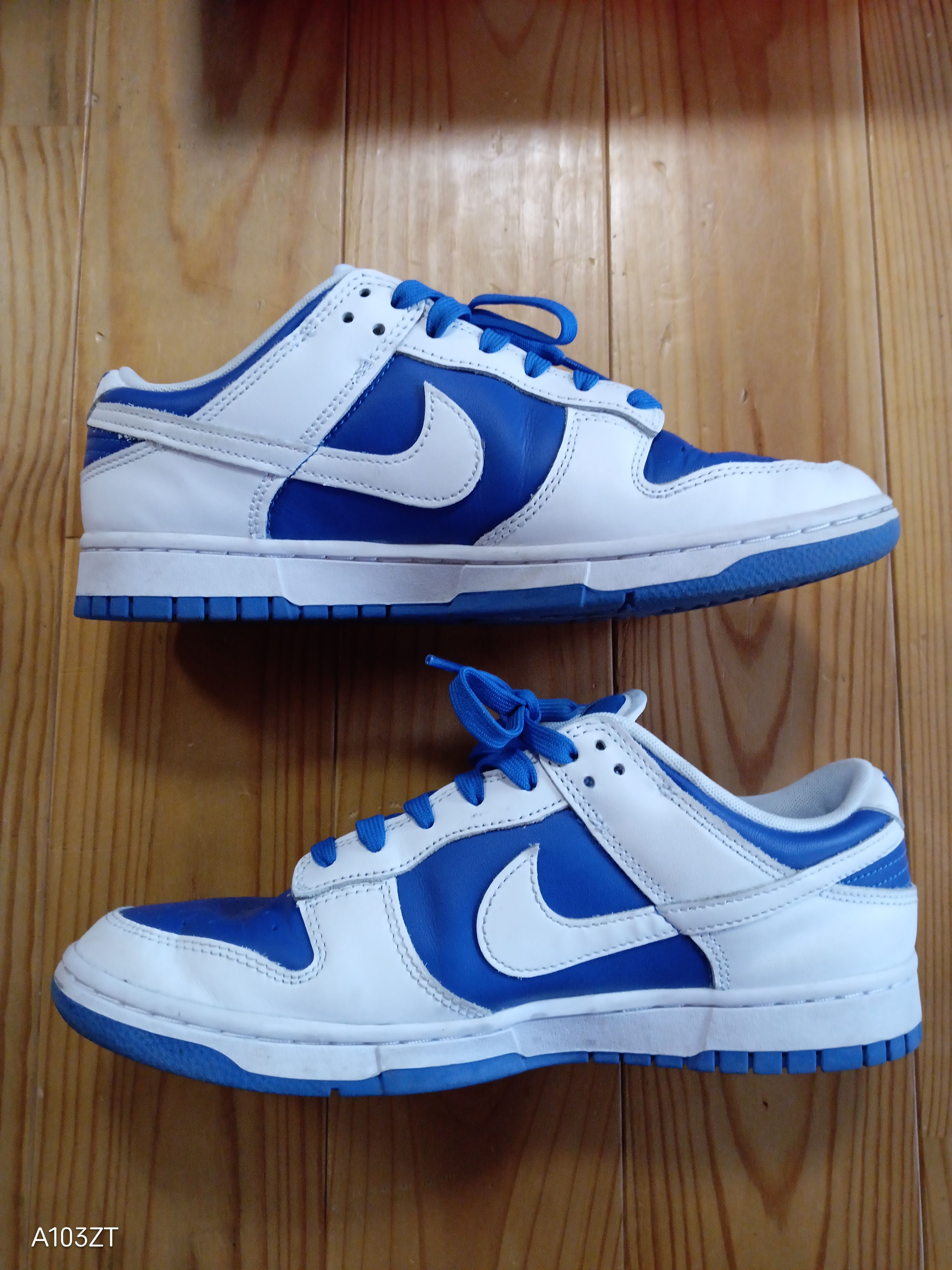 Nike Dunk Low Retro "Racer Blue and White"