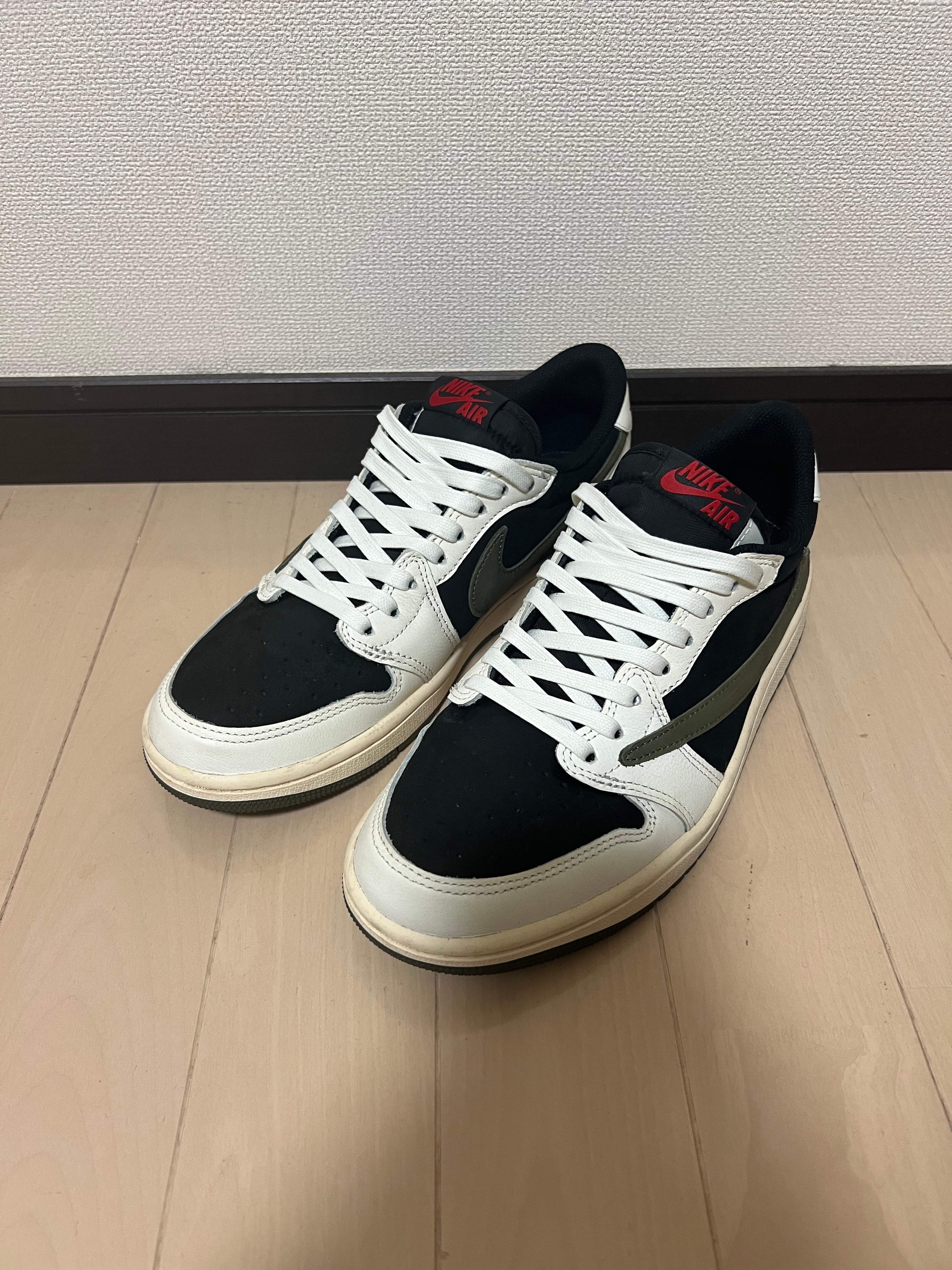 Travis Scott × Nike Women's Air Jordan 1 Low OG "Medium Olive"