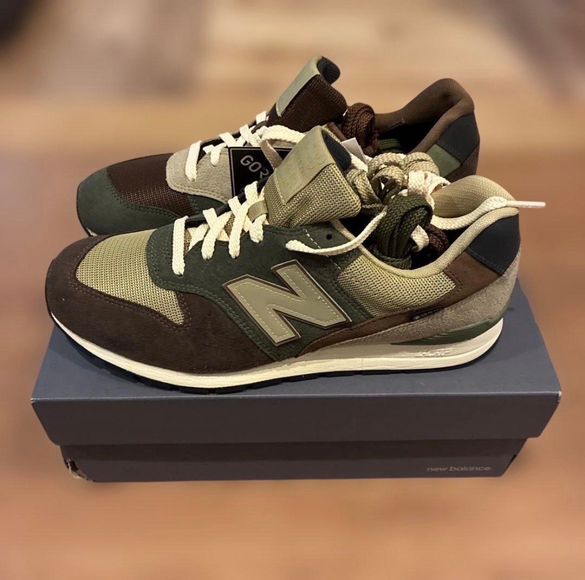 New Balance 996 GORE-TEX "Brown/Khaki" (BEAMS Exclusive)