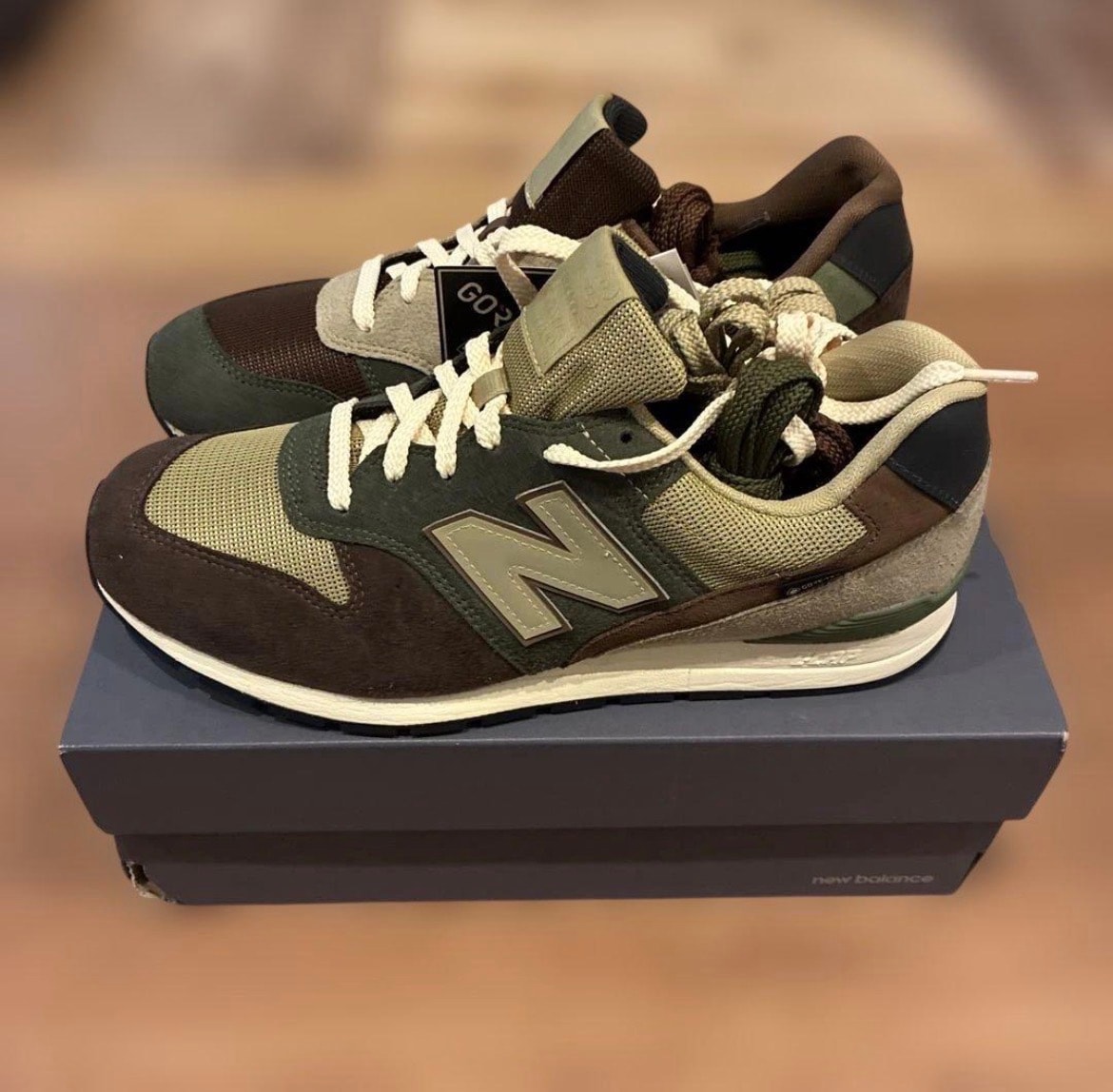 New Balance 996 GORE-TEX "Brown/Khaki" (BEAMS Exclusive)