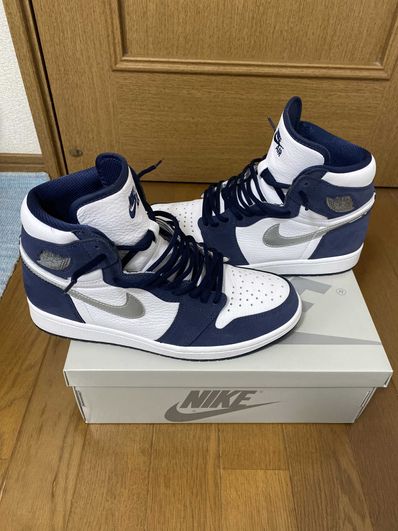 Nike Air Jordan 1 High OG CO.JP "White/Midnight Navy" (2020)(ブリーフケースなし)