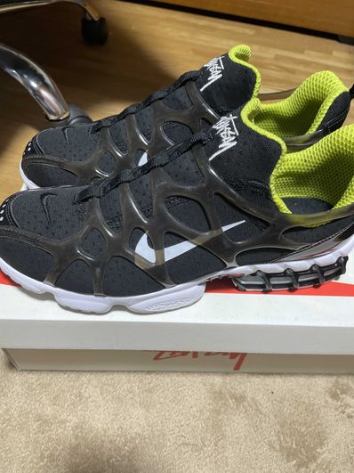 Stussy x Nike Air Zoom Kukini "Black/White/Bright Cactus"