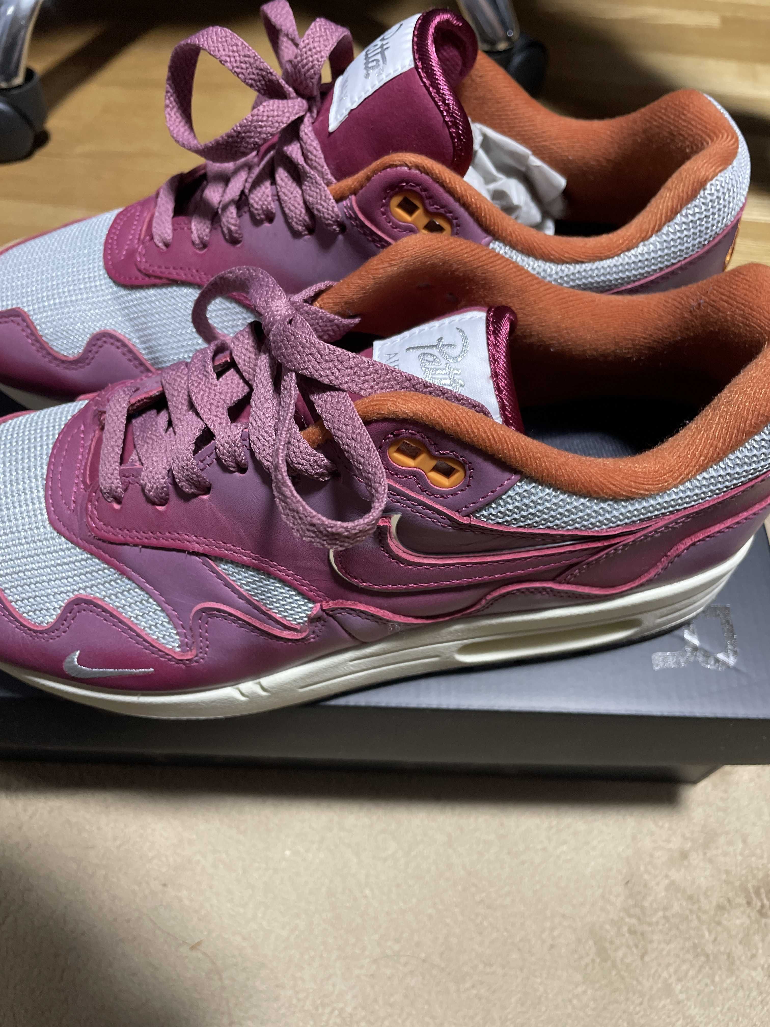 Patta × Nike Air Max 1 "Night Maroon"