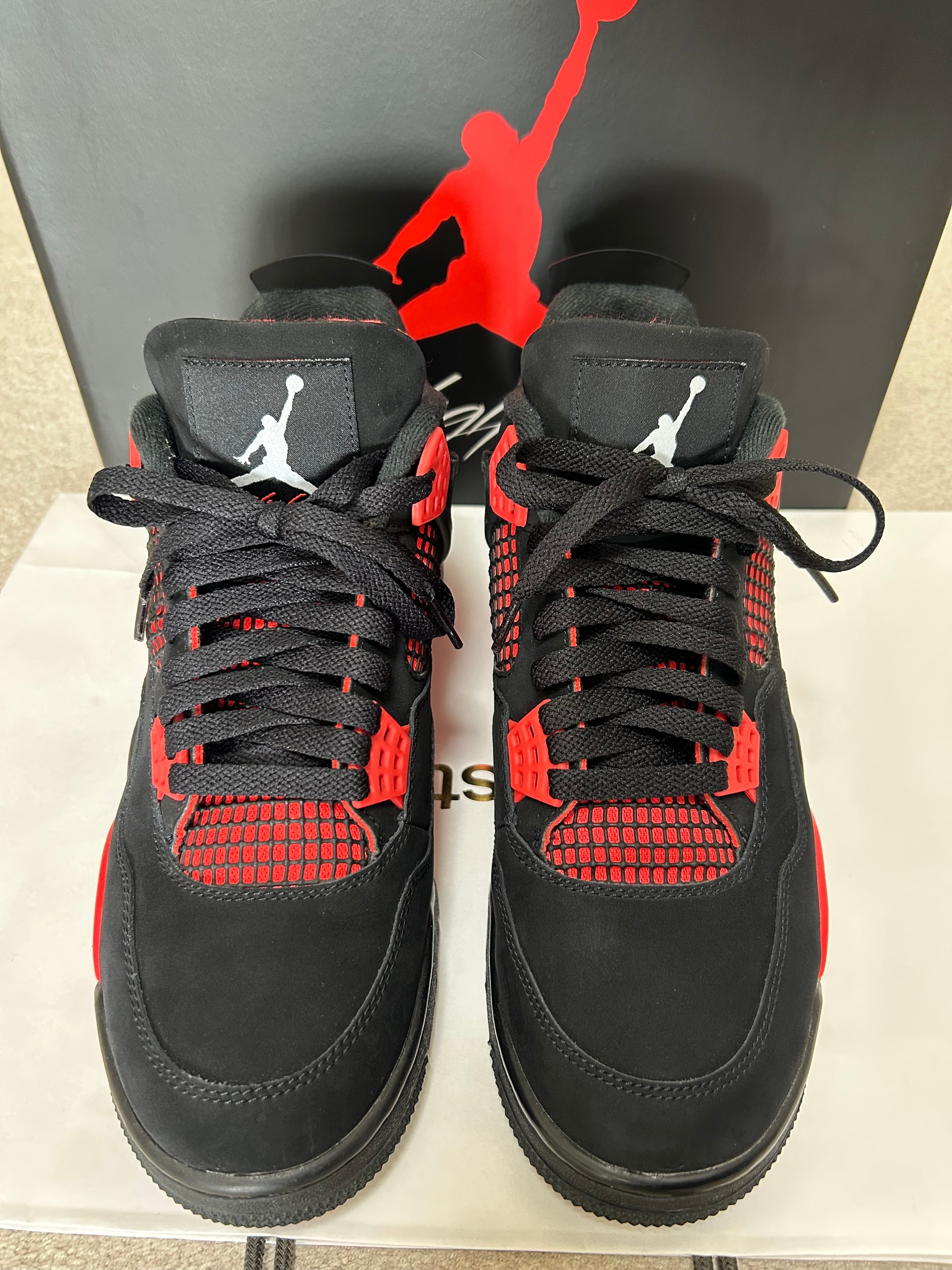 Nike Air Jordan 4 "Red Thunder/Crimson"