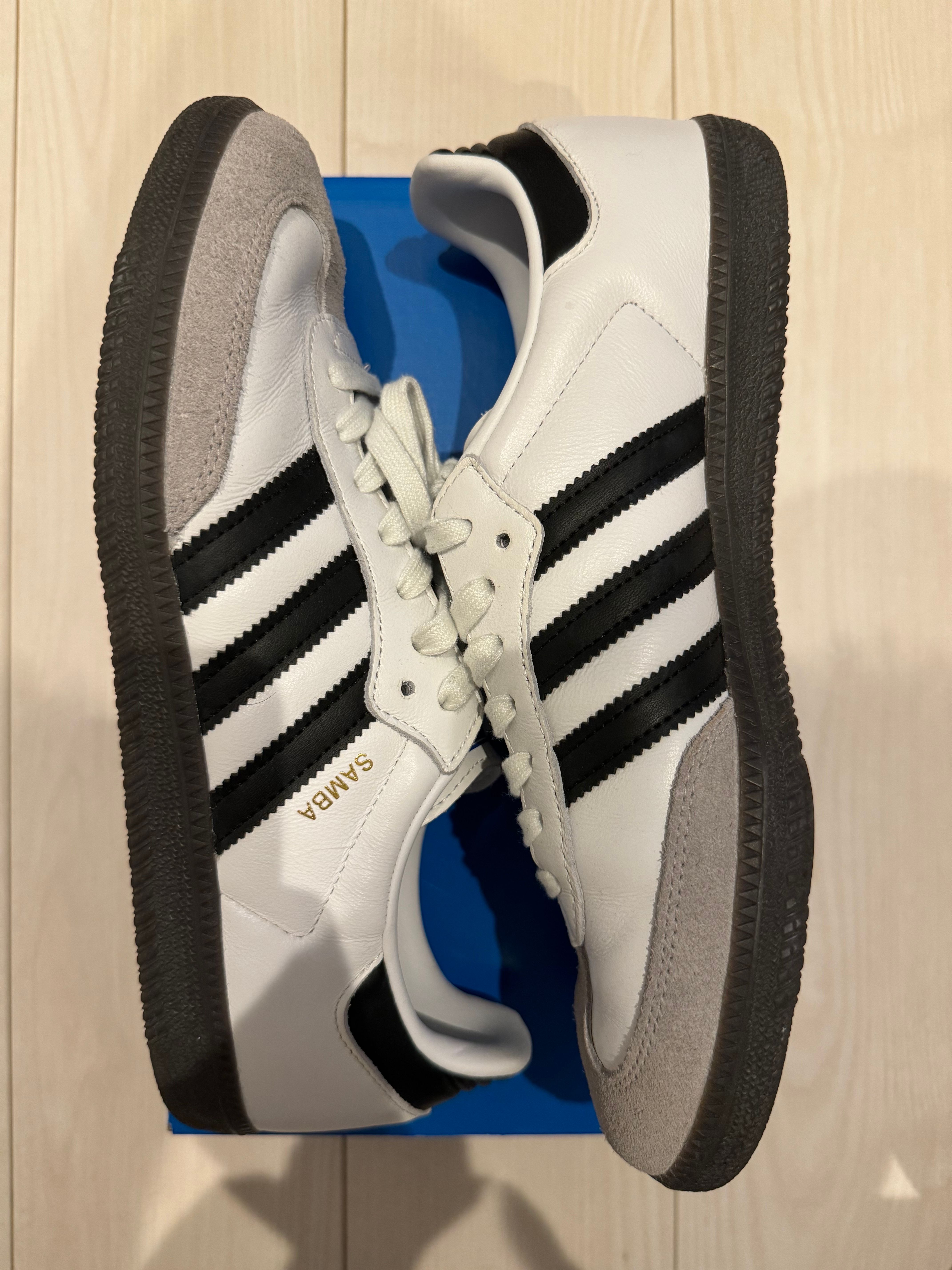 adidas Samba OG "Cloud White/Core Black/Clear Granite"