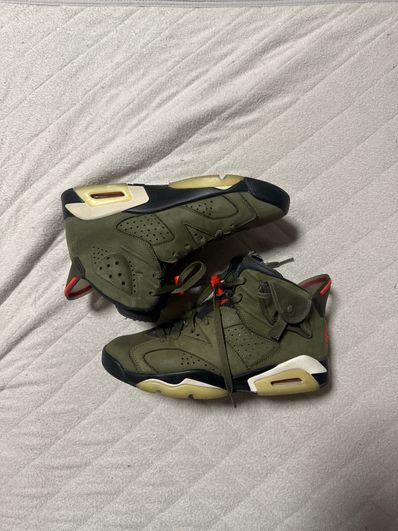 Travis Scott × Nike Air Jordan 6 Retro "Medium Olive"