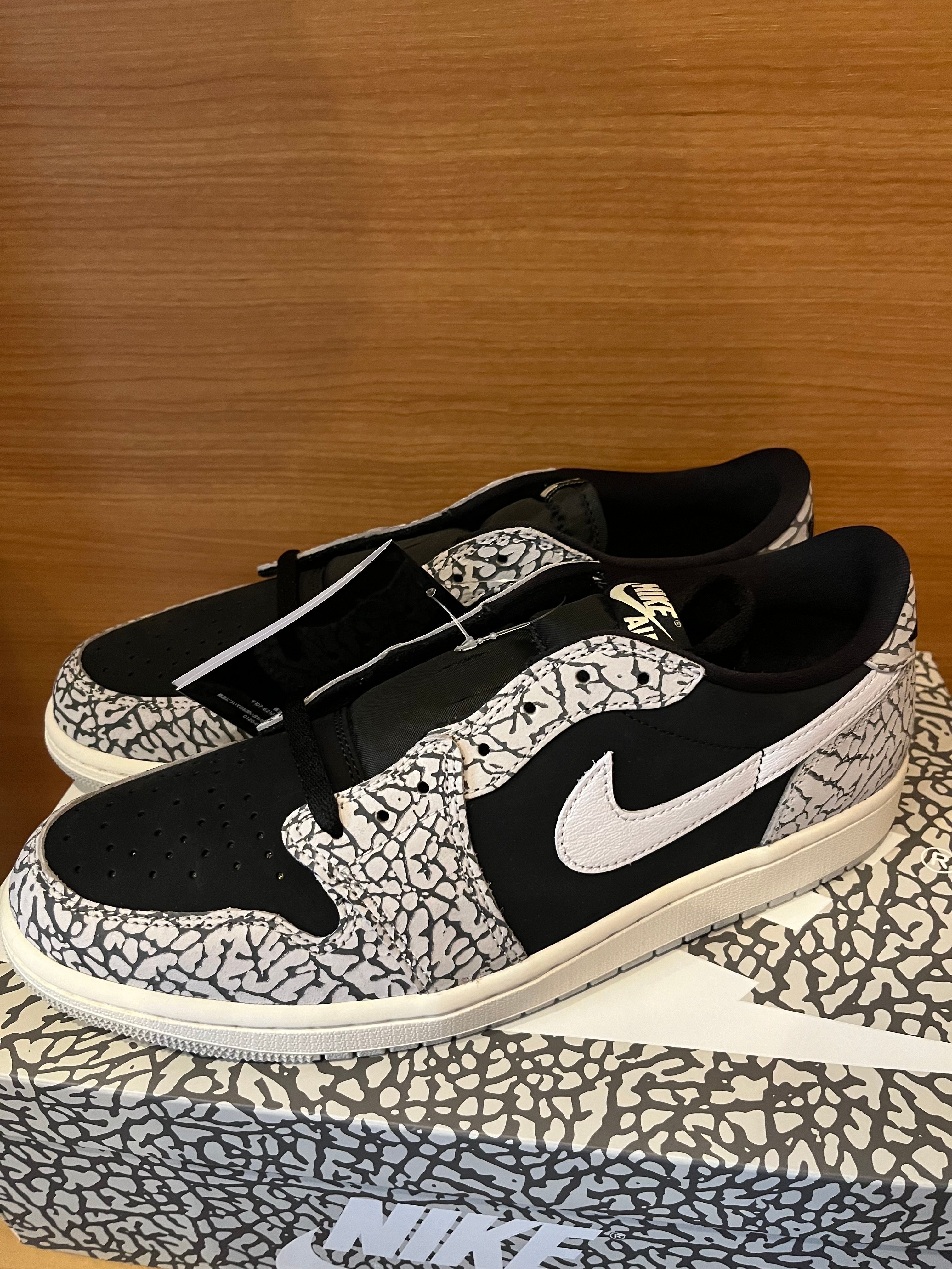 Nike Air Jordan 1 Retro Low OG "Black Cement"