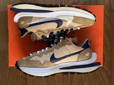 Sacai × Nike Vapor Waffle "Sesame And Blue Void"