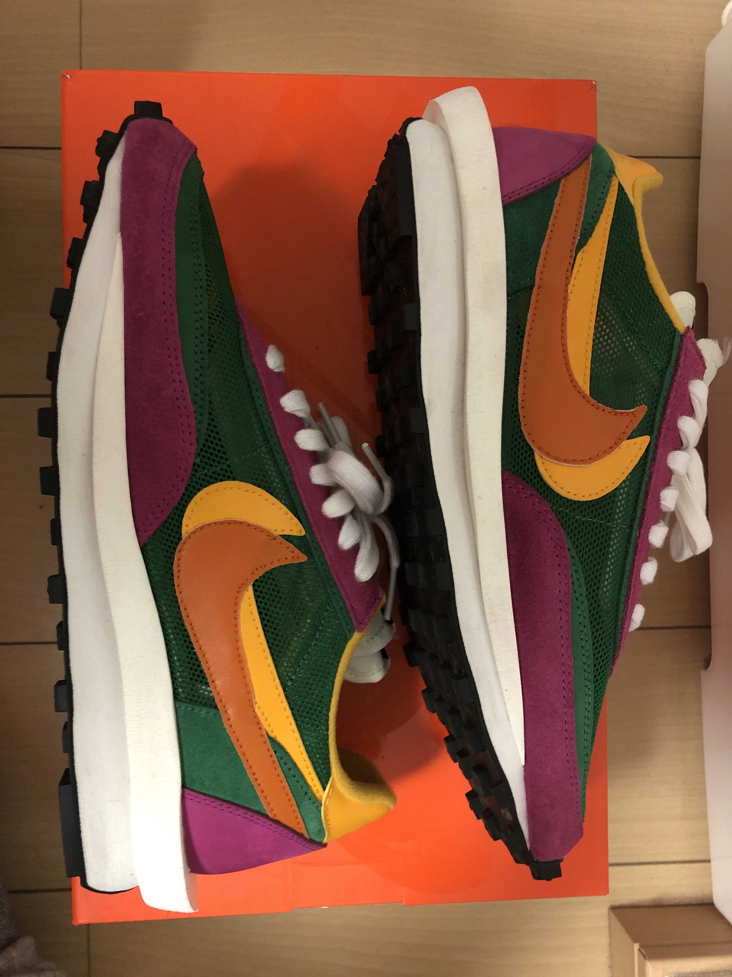 sacai × NIKE LDV WAFFLE "PINE GREEN"