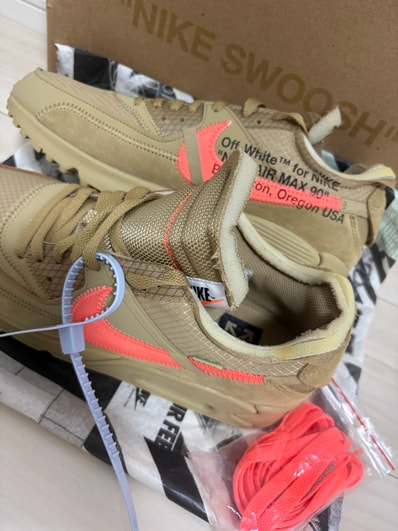 Off-White × Nike Air Max 90 "Desert Ore"