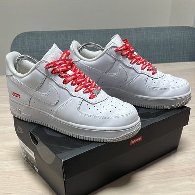 Supreme × Nike Air Force 1 Low "White"