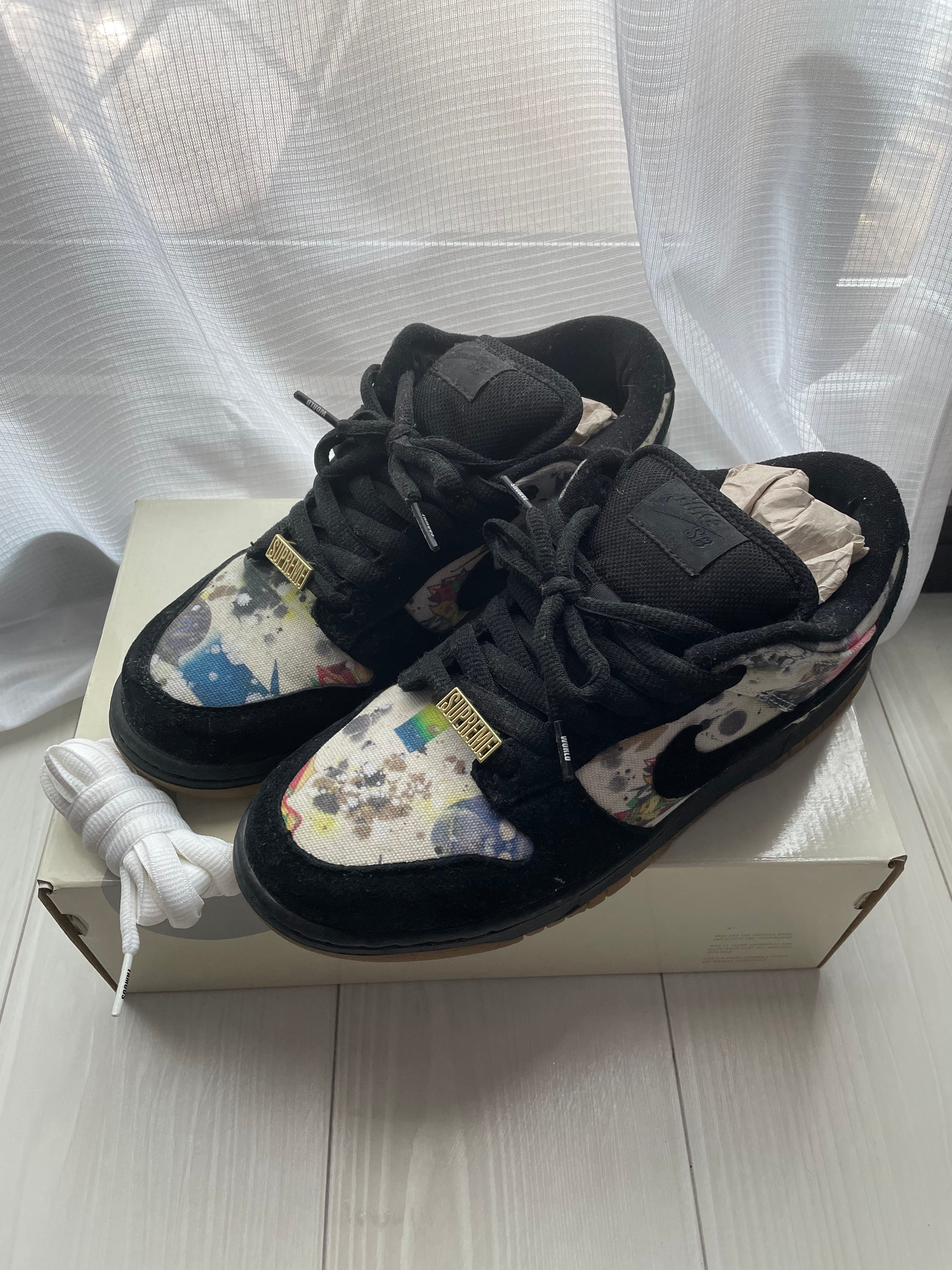 Supreme × Nike SB Dunk Low "Rammellzee"