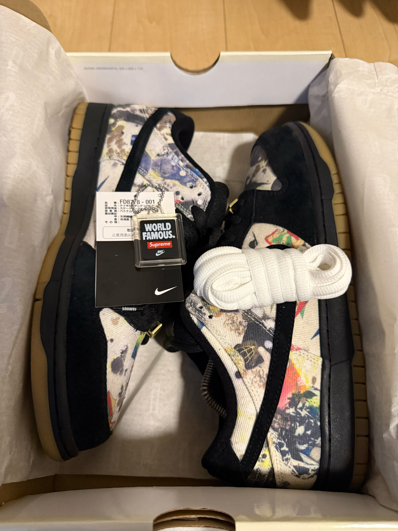 Supreme × Nike SB Dunk Low "Rammellzee"