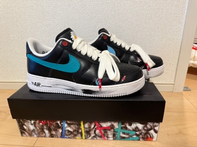 PEACEMINUSONE × Nike Air Force 1 Low '07 Para-Noise 3.0 "Black and Multi-Color" / G-DRAGON