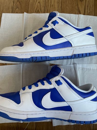 Nike Dunk Low Retro "Racer Blue and White"