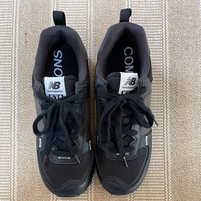 COMME des GARCONS HOMME × New Balance 574 "Black"