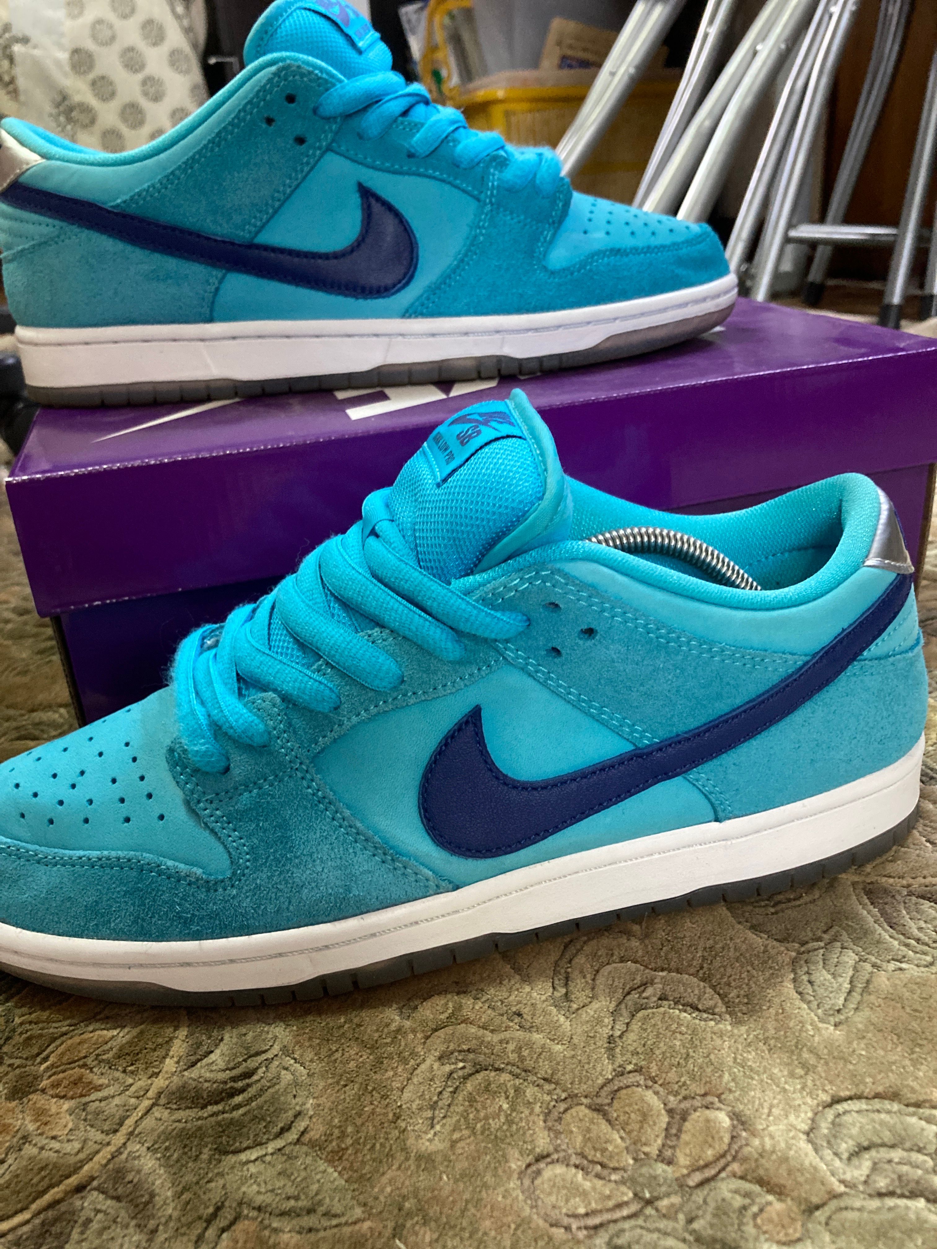 Nike SB Dunk Low Pro "Blue Fury/Deep Royal Blue"