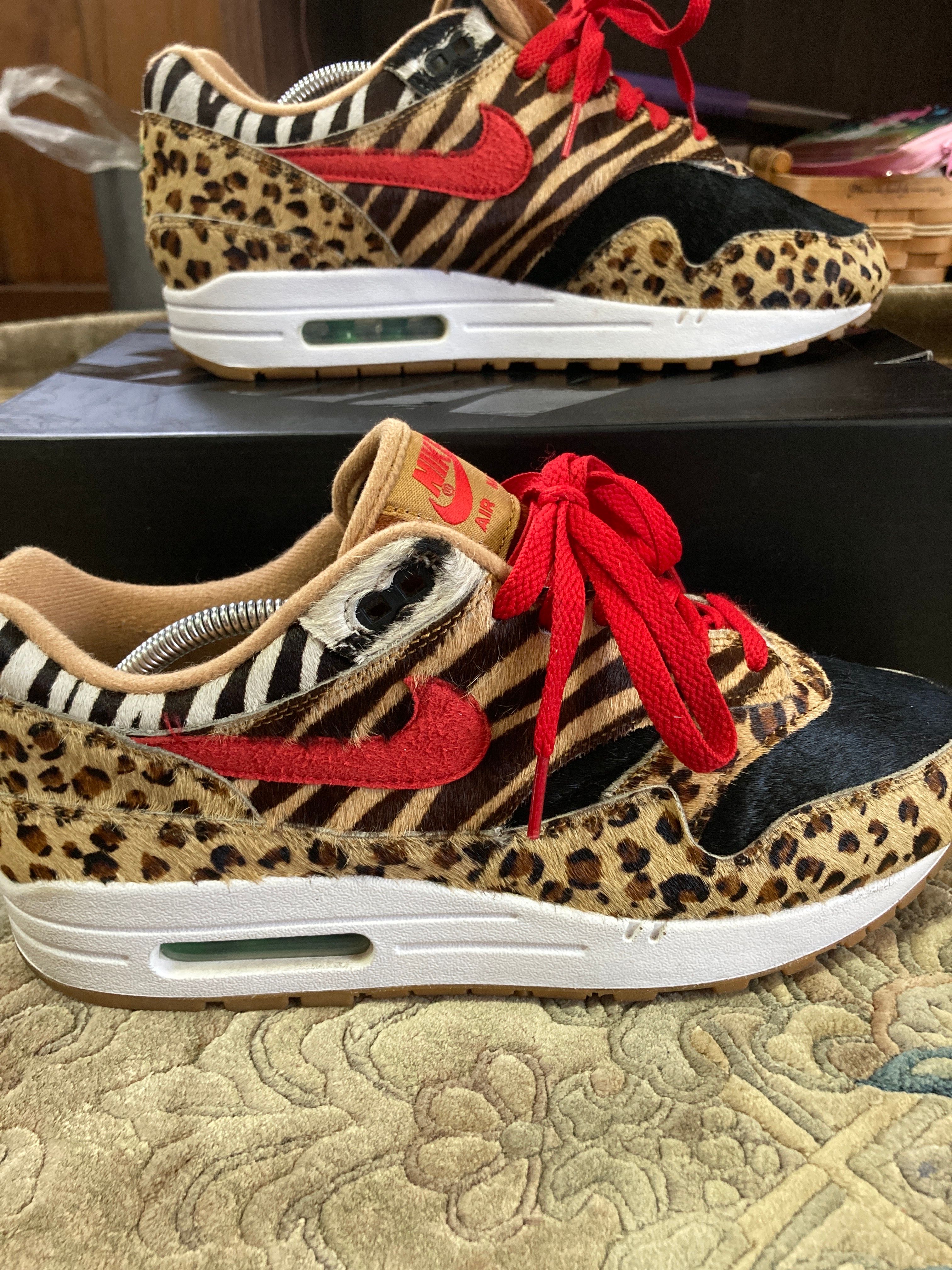 atmos × Nike Air Max 1 DLX "Animal Pack/Safari"