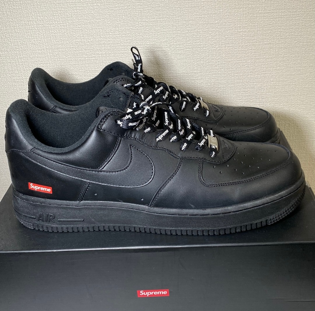 Supreme × Nike Air Force 1 Low "Black"