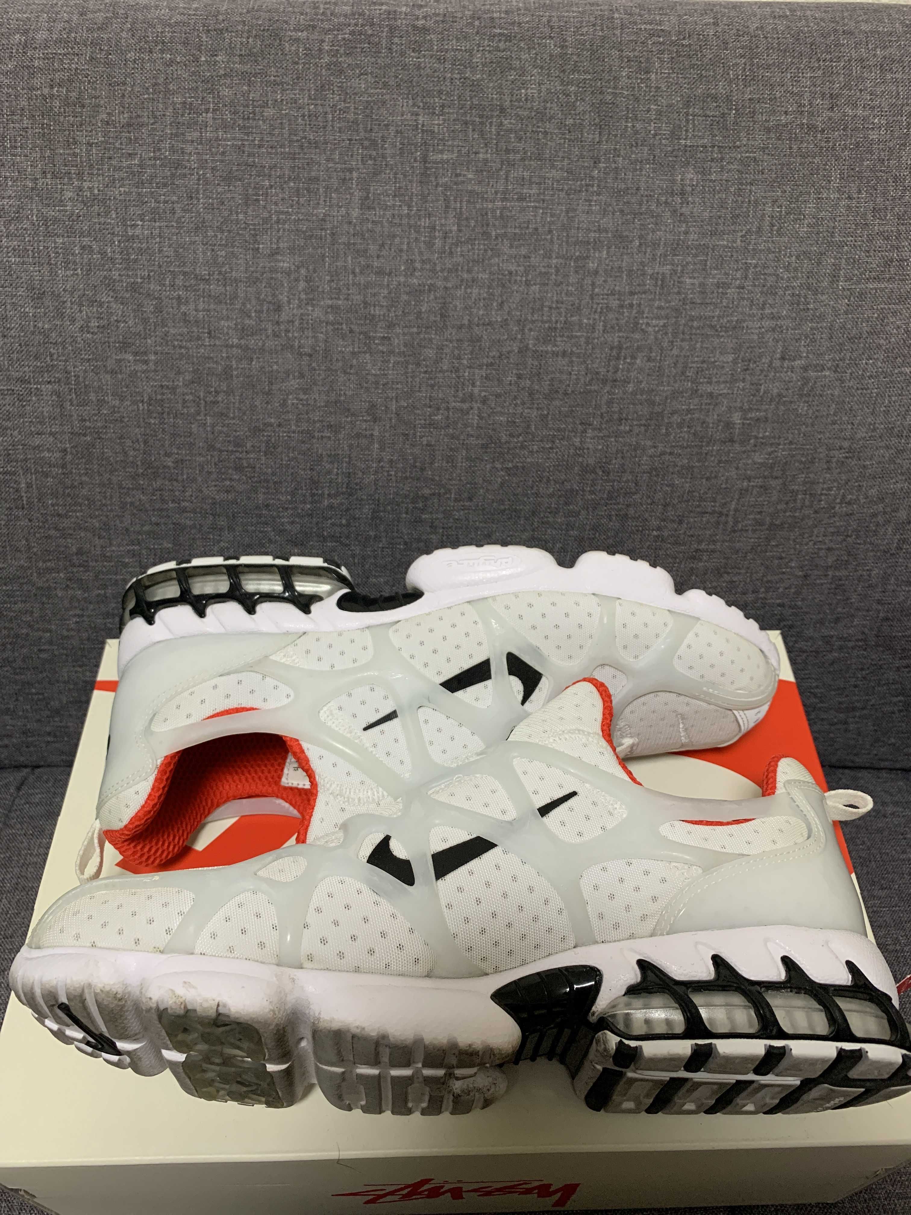 Stussy × Nike Air Zoom Kukini "White/Red"