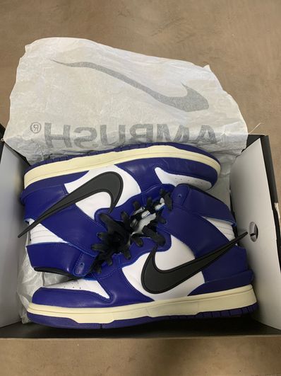 AMBUSH × NIKE DUNK HIGH "DEEP ROYAL"