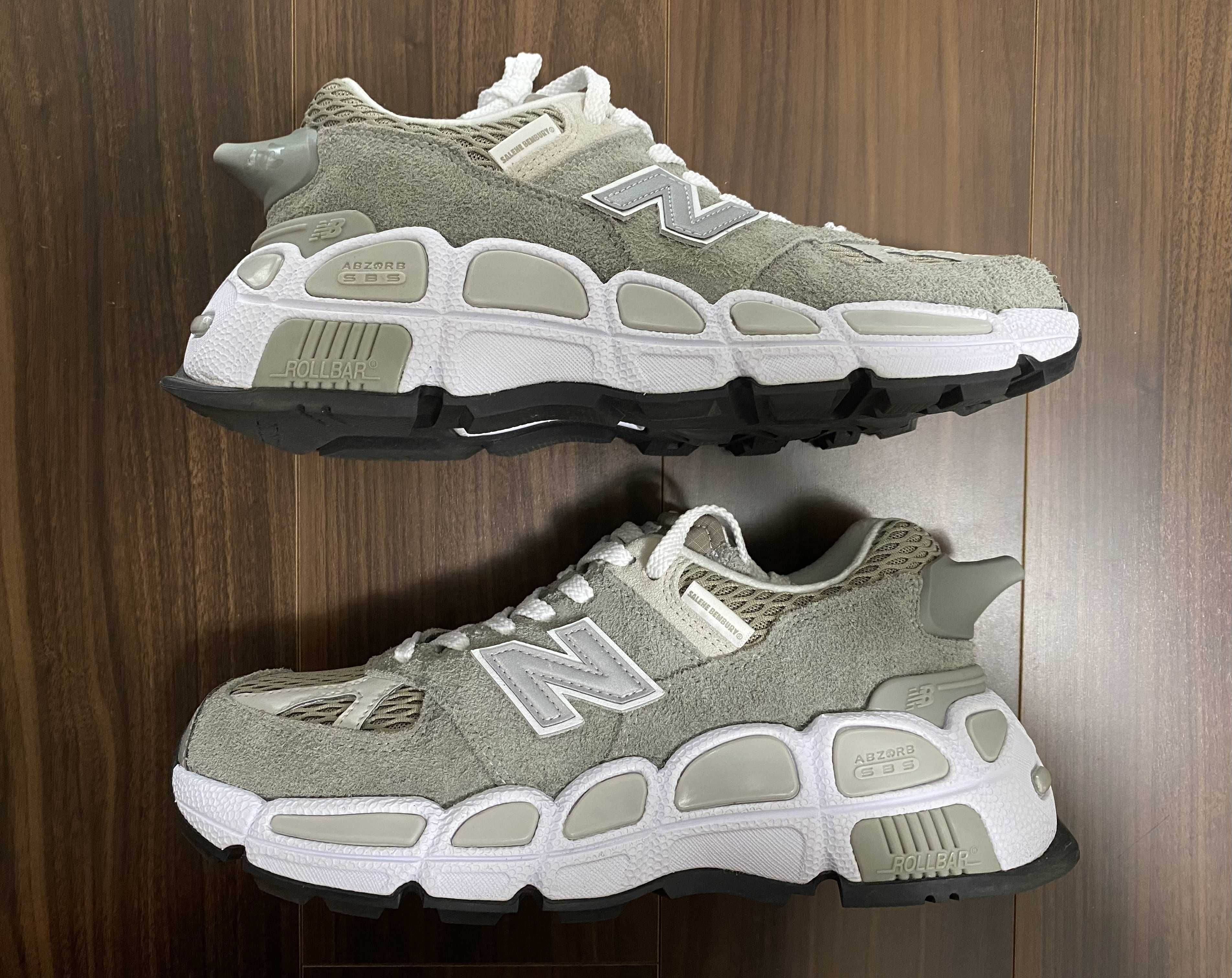 Salehe Bembury × New Balance 574 Yurt "Grey/White"