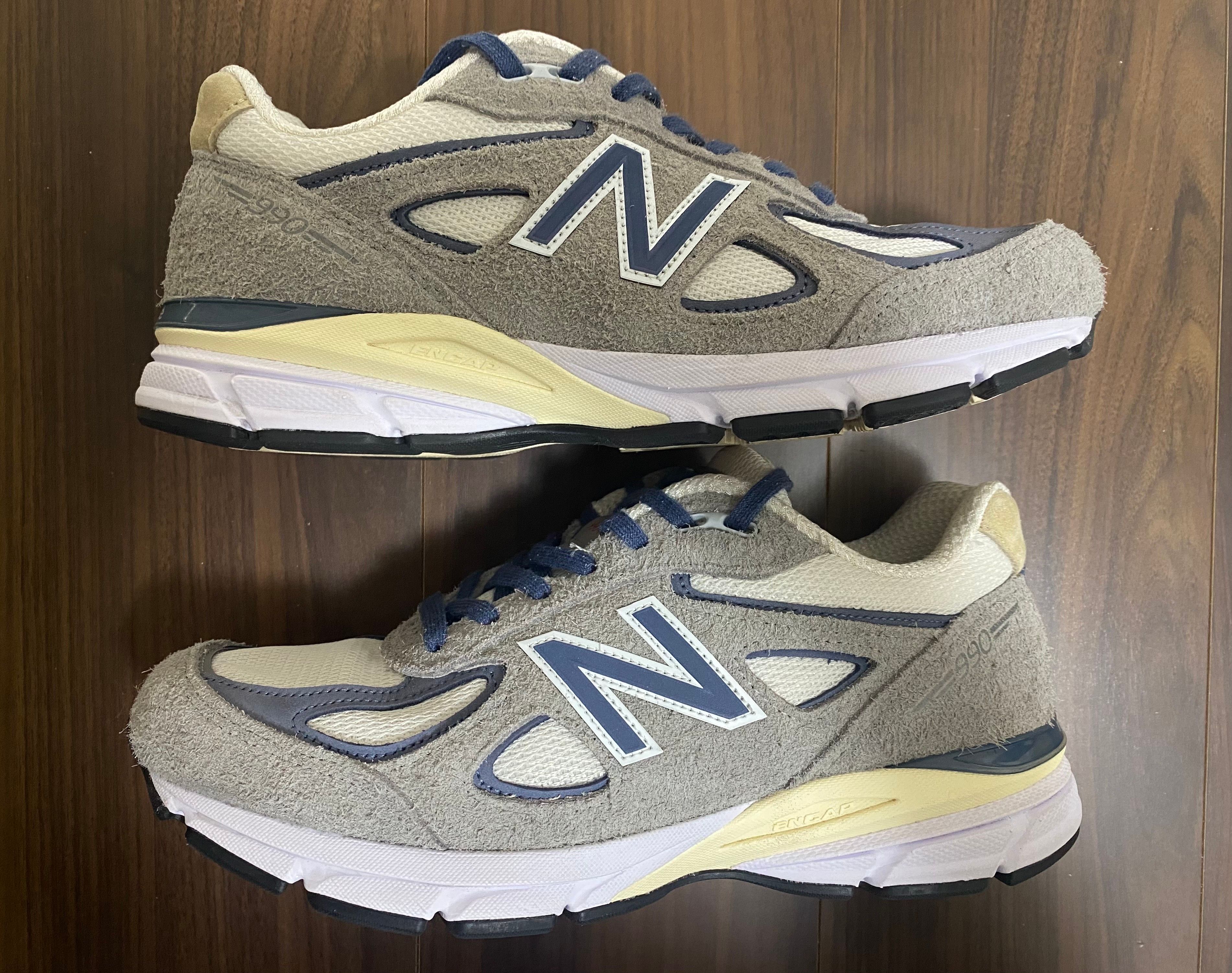 New Balance 990V4 "Gray/Slate Blue"