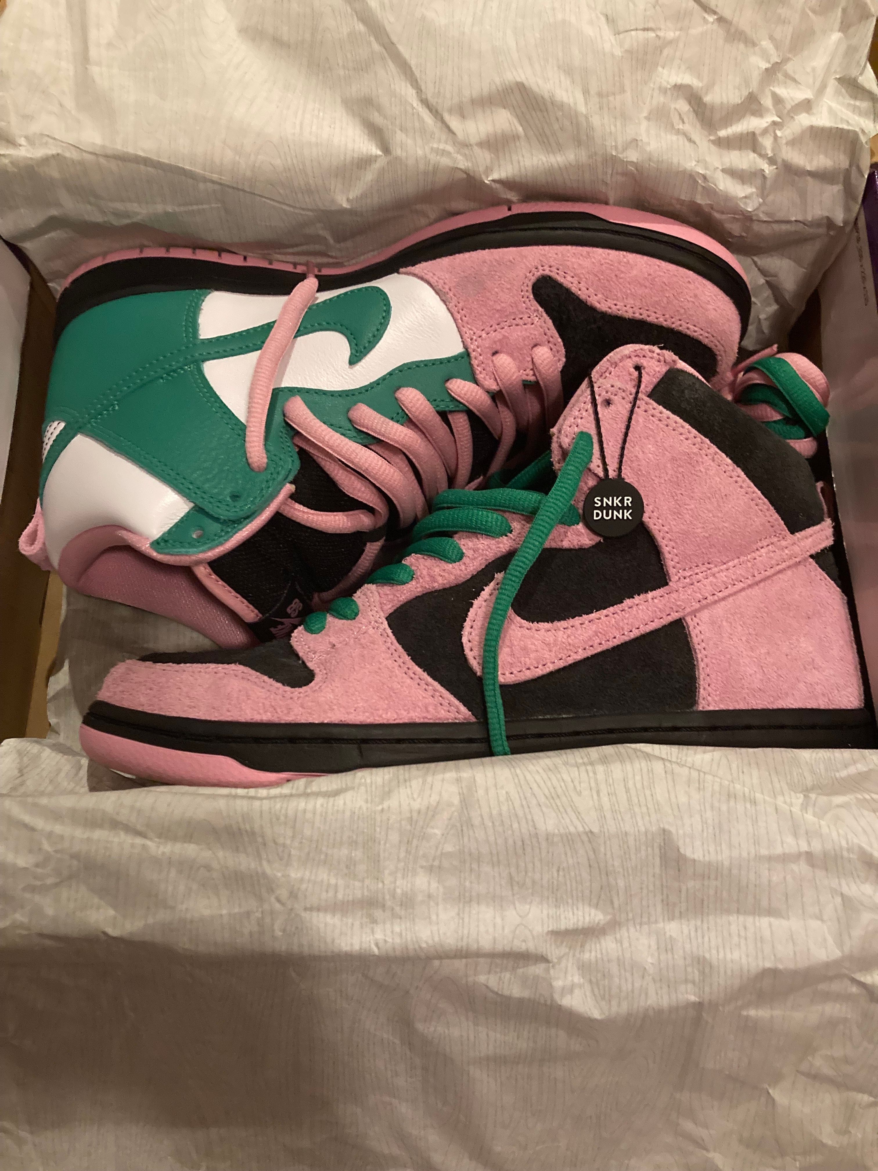 Nike SB Dunk High Pro PRM "Invert Celtics"