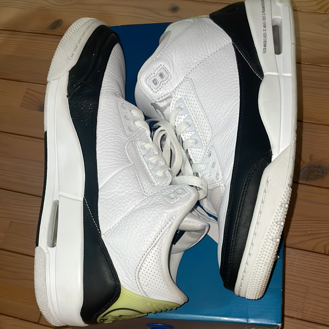 Fragment × Nike Air Jordan 3 "White/Black"