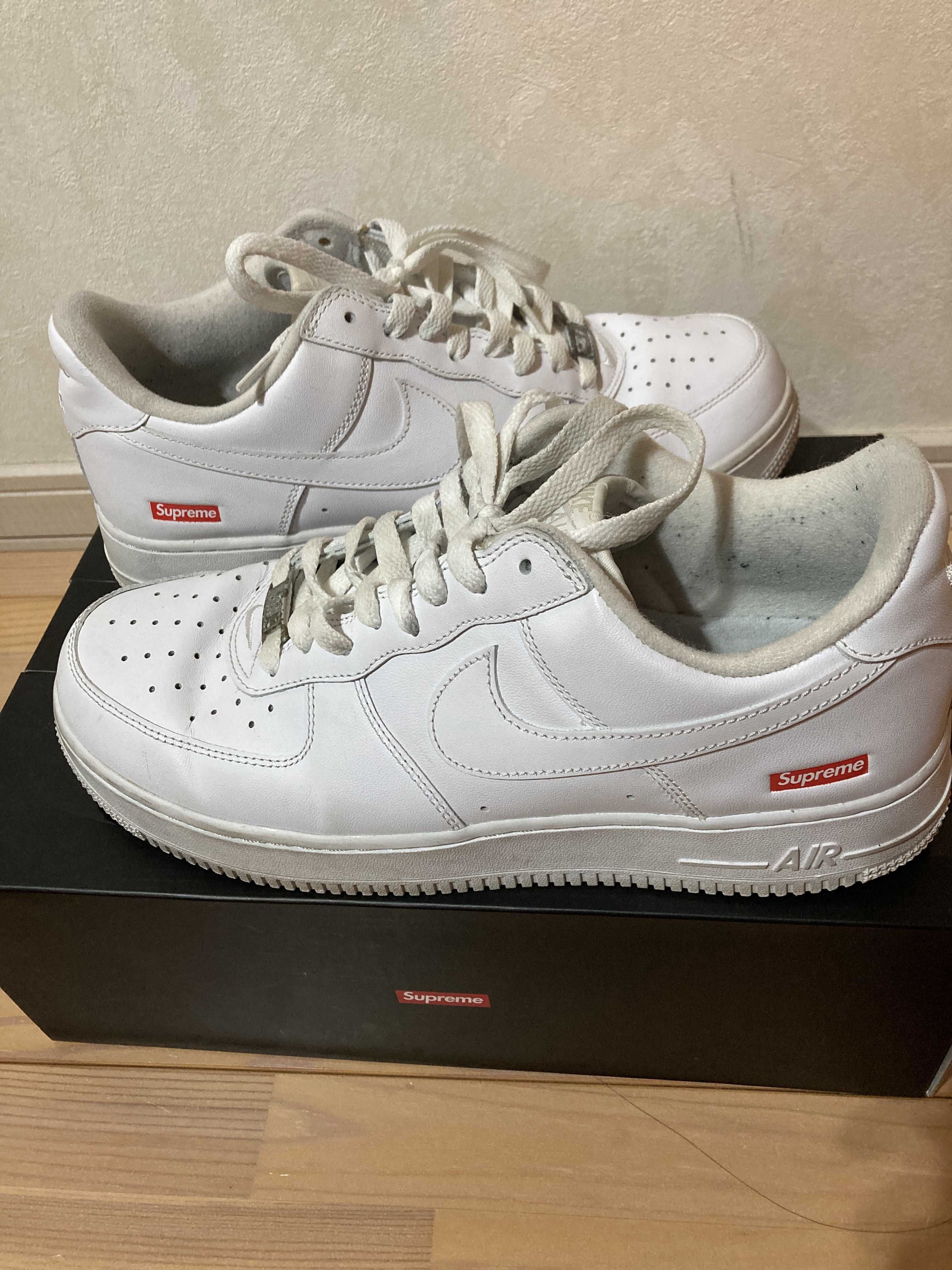 Supreme × Nike Air Force 1 Low "White"