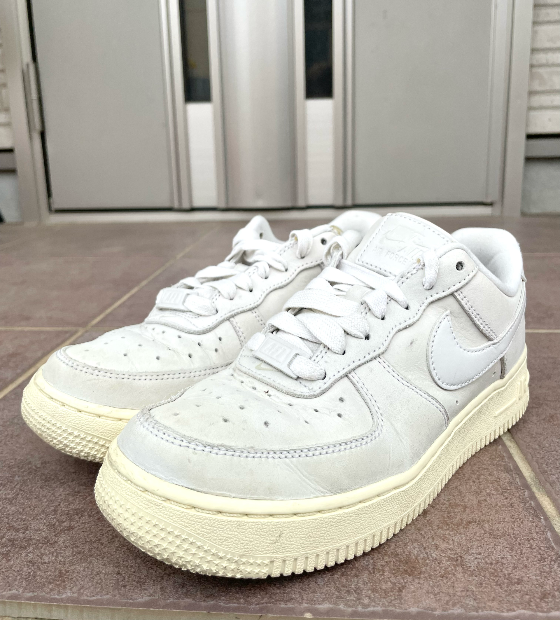 Nike Women's Air Force 1 PRM "Summit White/Coconut Milk"
