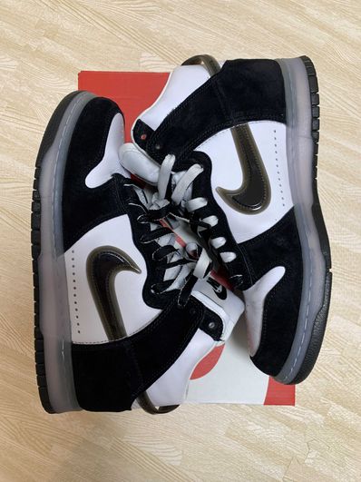 SLAM JAM x NIKE DUNK HIGH "WHITE/CLEAR BLACK"