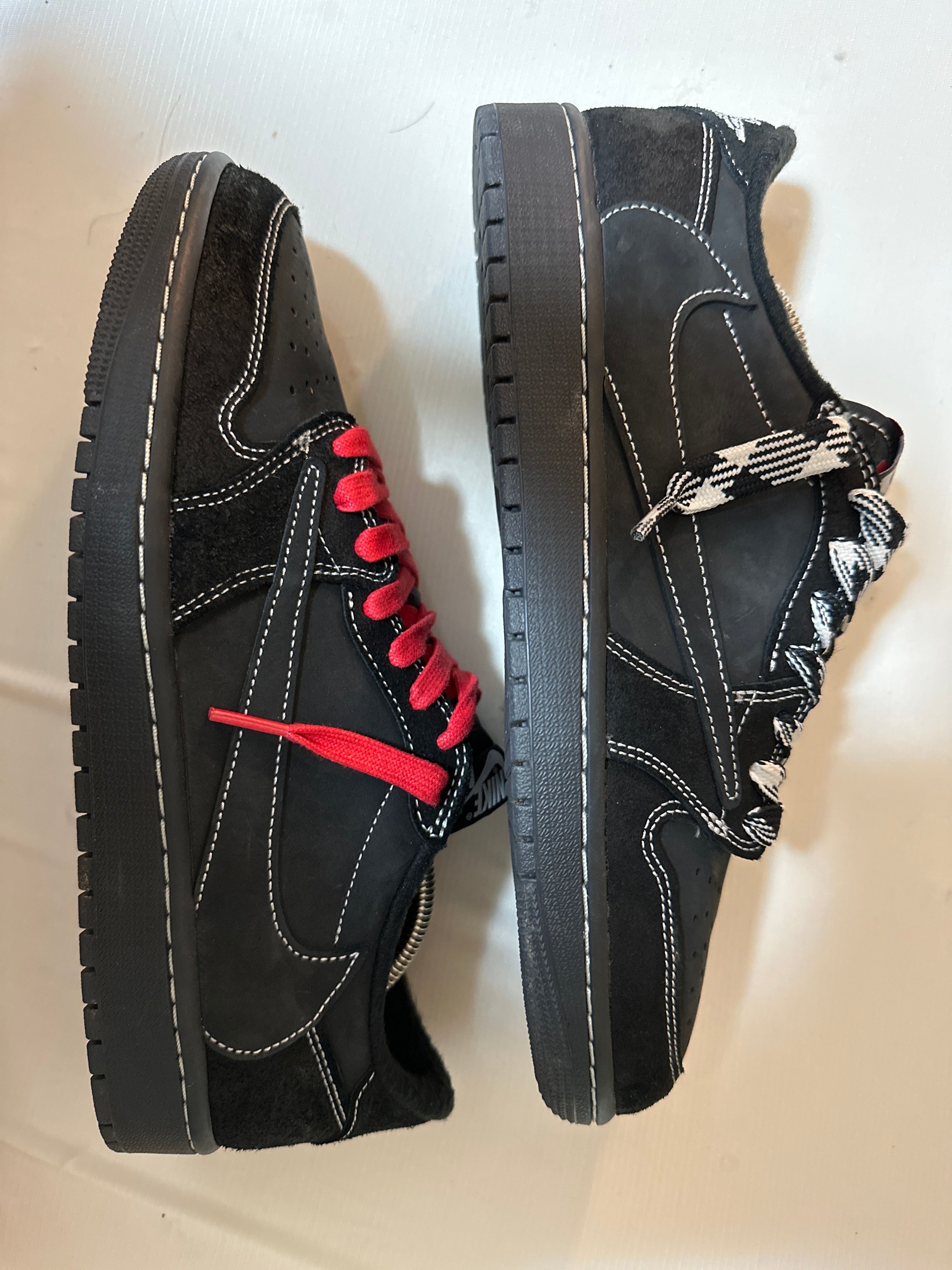 Travis Scott × Nike Air Jordan 1 Low OG SP "Black Phantom"