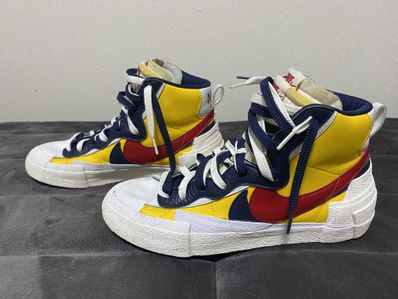 sacai × Nike Blazer Mid "Varsity Maize/Varsity Red"