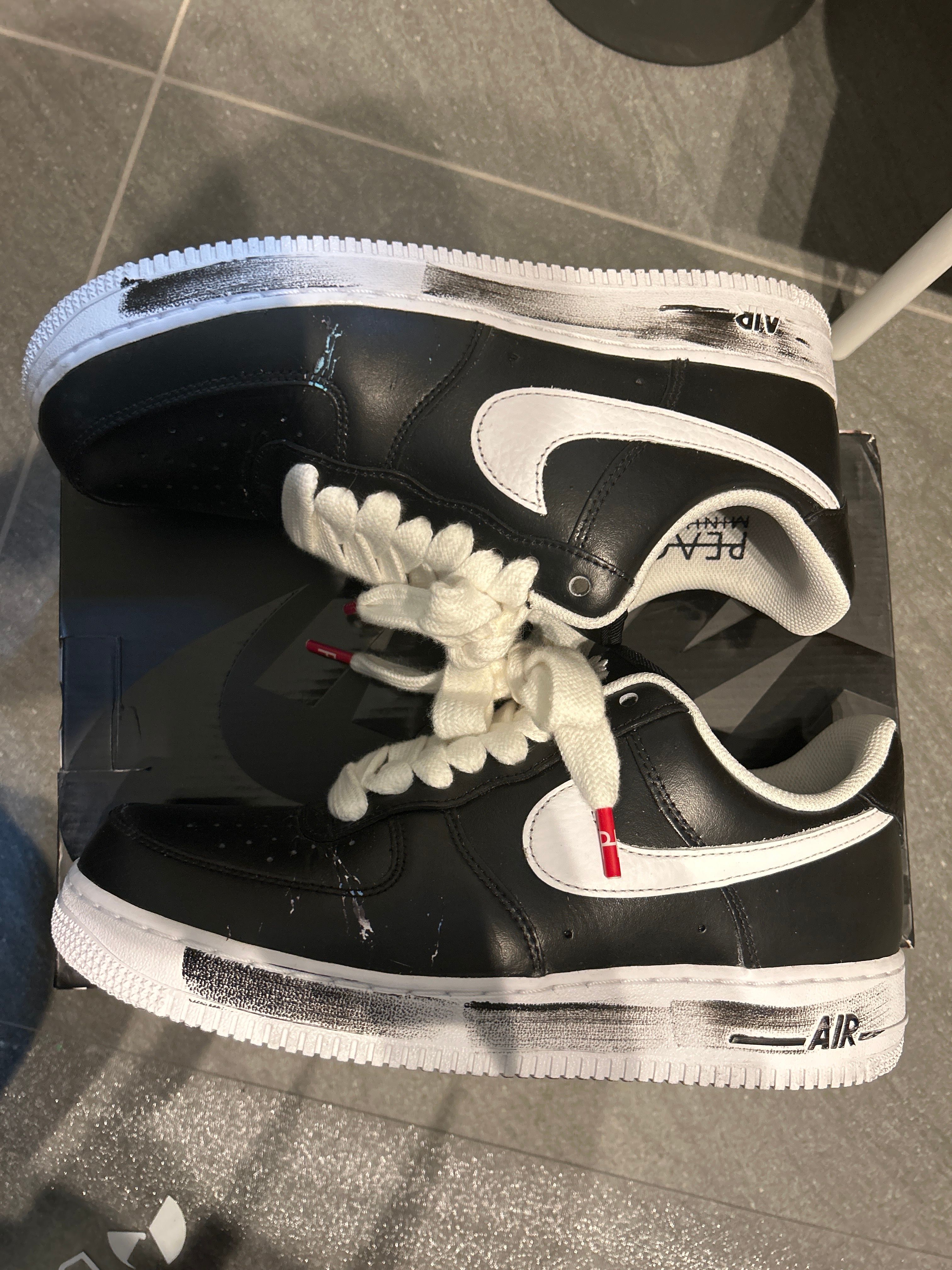 PEACEMINUSONE × Nike Air Force 1 Low Para Noise "Black" / G-DRAGON