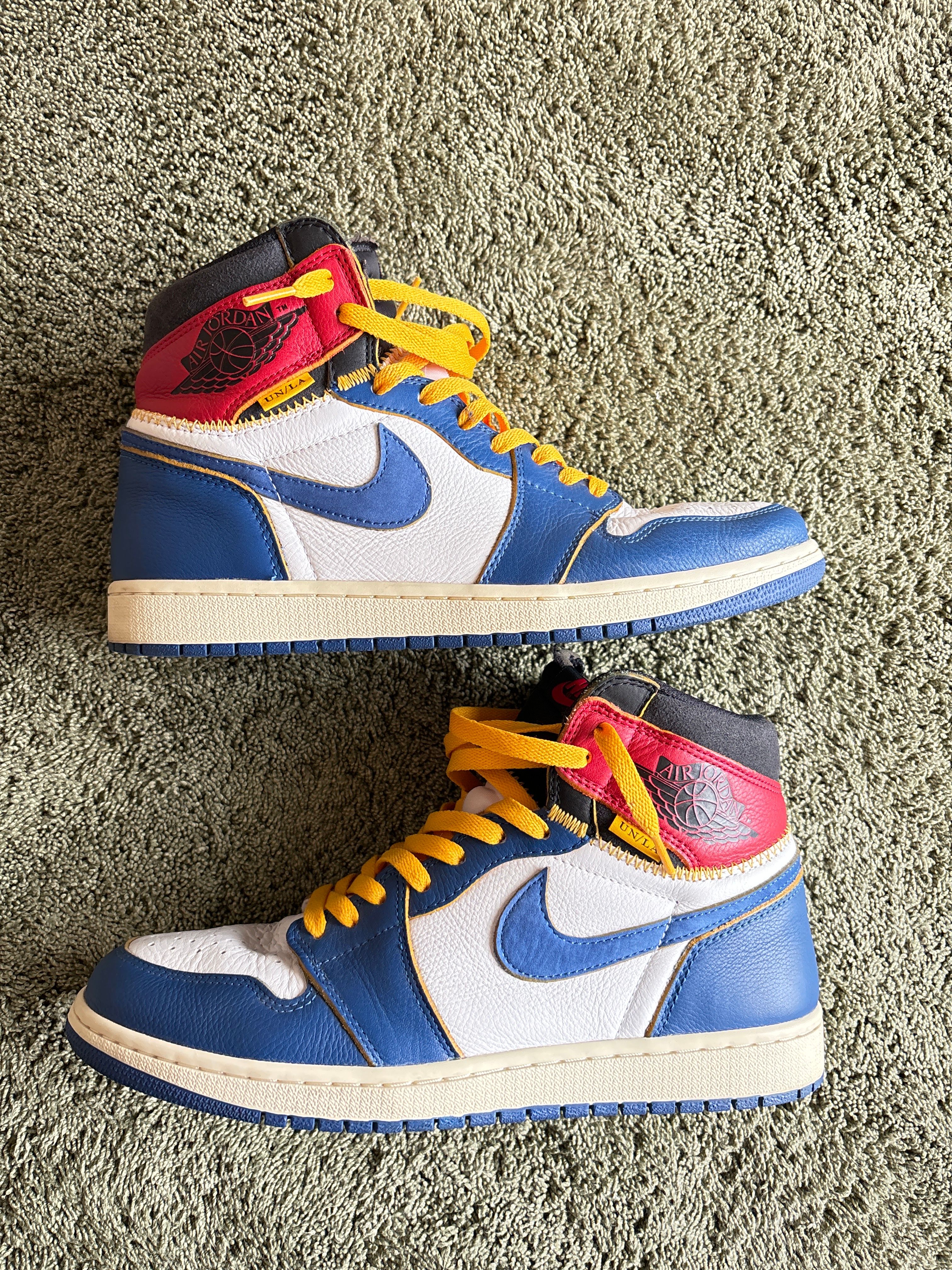 Union × Nike Air Jordan 1 Retro High OG NRG "Storm Blue/Varsity Red"