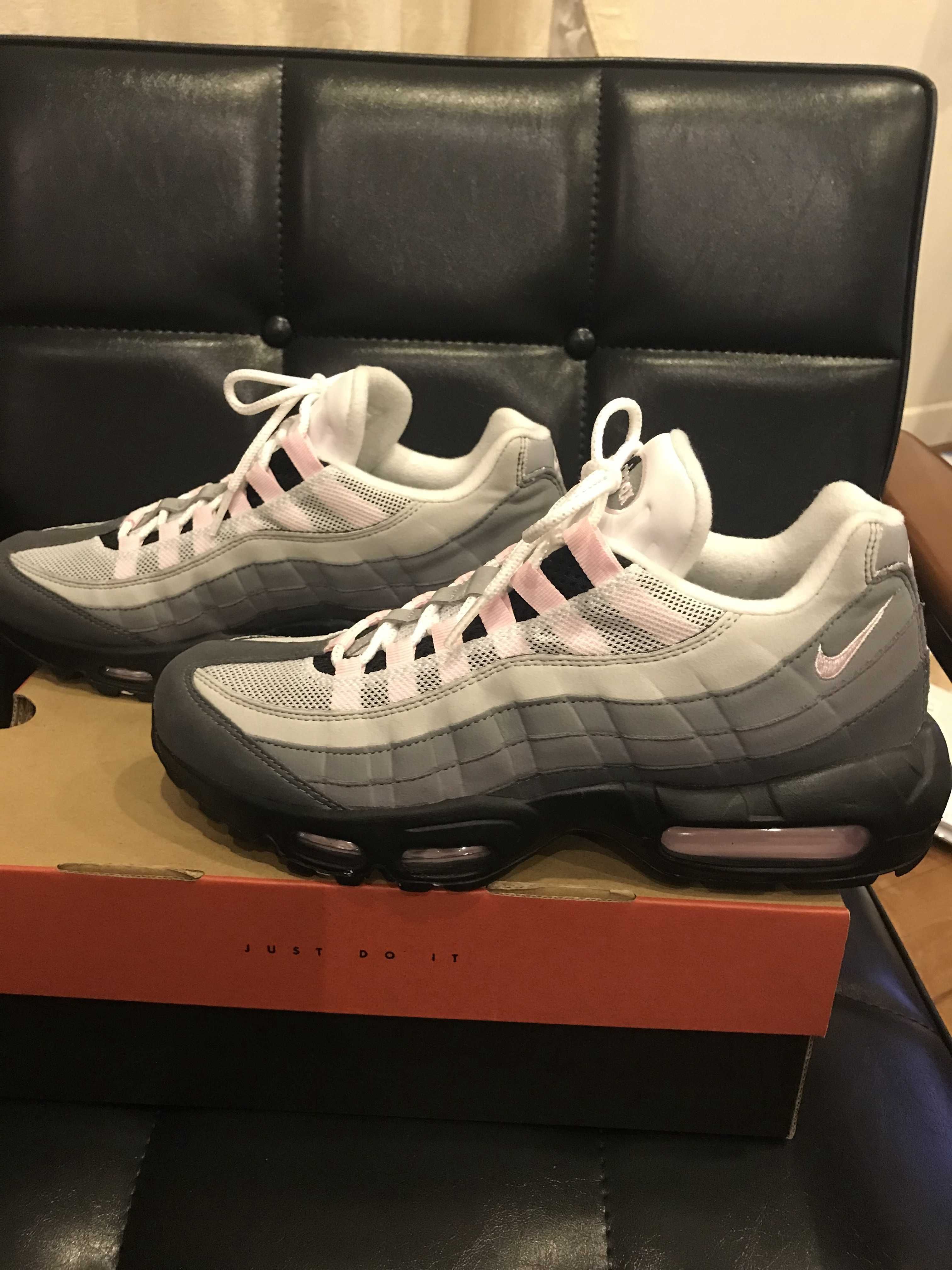 Nike Air Max 95 "Gunsmoke/Pink Foam"