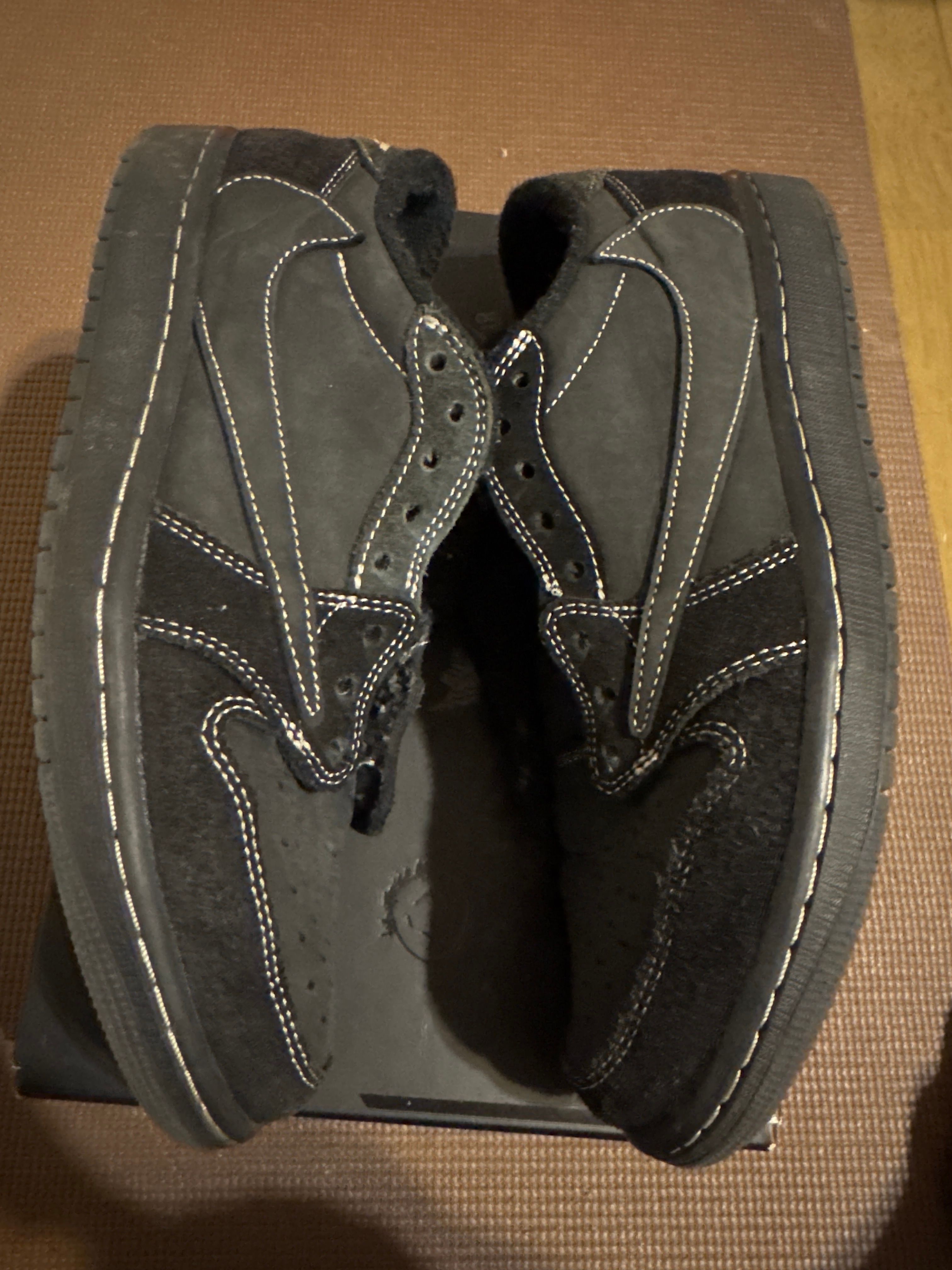 Travis Scott × Nike Air Jordan 1 Low OG SP "Black Phantom"