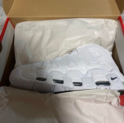 Nike Air More Uptempo "White/Midnight Navy"