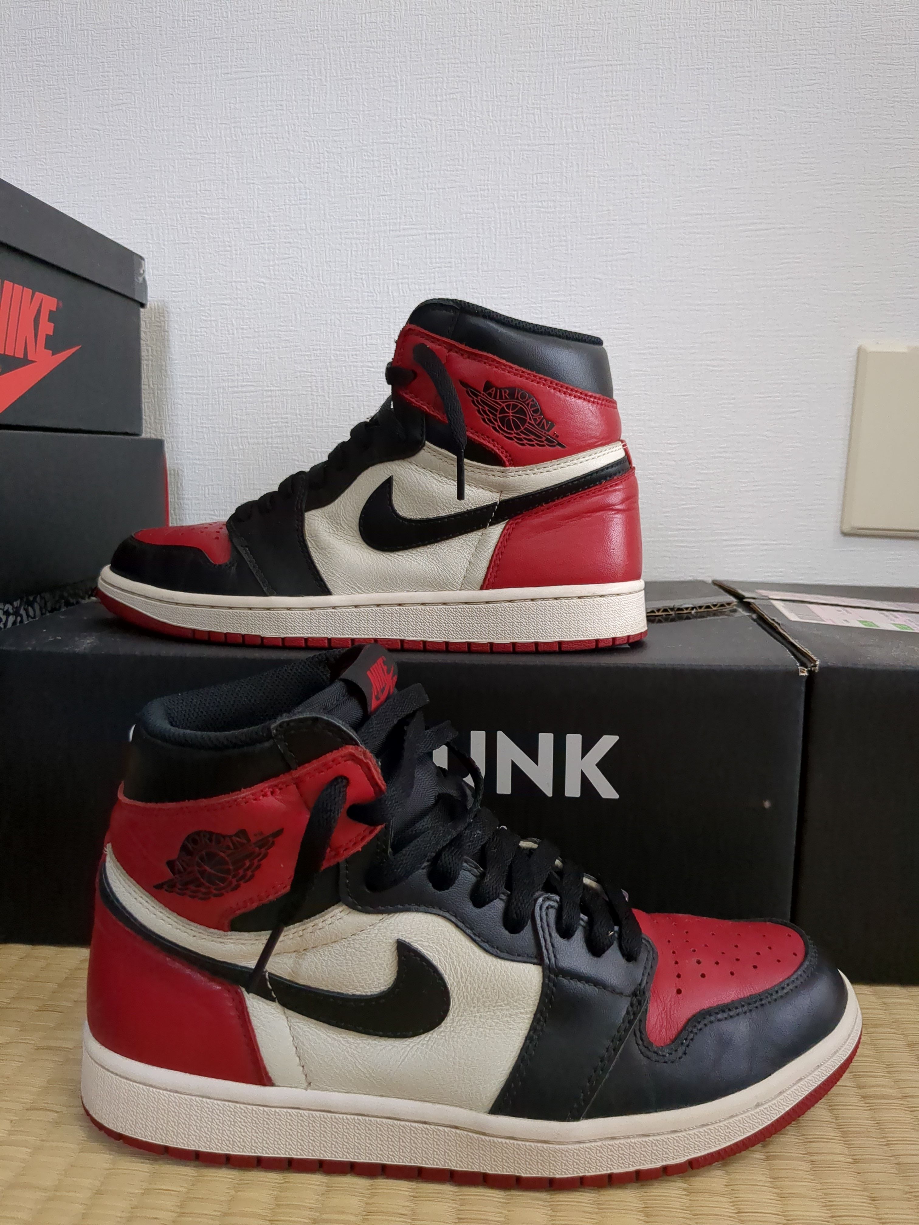 Nike Air Jordan 1 Retro High OG "Bred Toe"