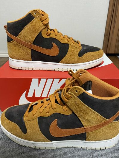 NIKE DUNK HIGH PRM "DARK CURRY"