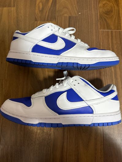 Nike Dunk Low Retro "Racer Blue and White"