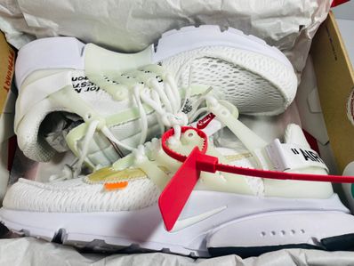 Off-White × Nike Air Presto "White/Black/Cone"