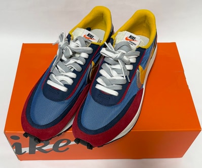 sacai × Nike LDV Waffle "Red/Blue"