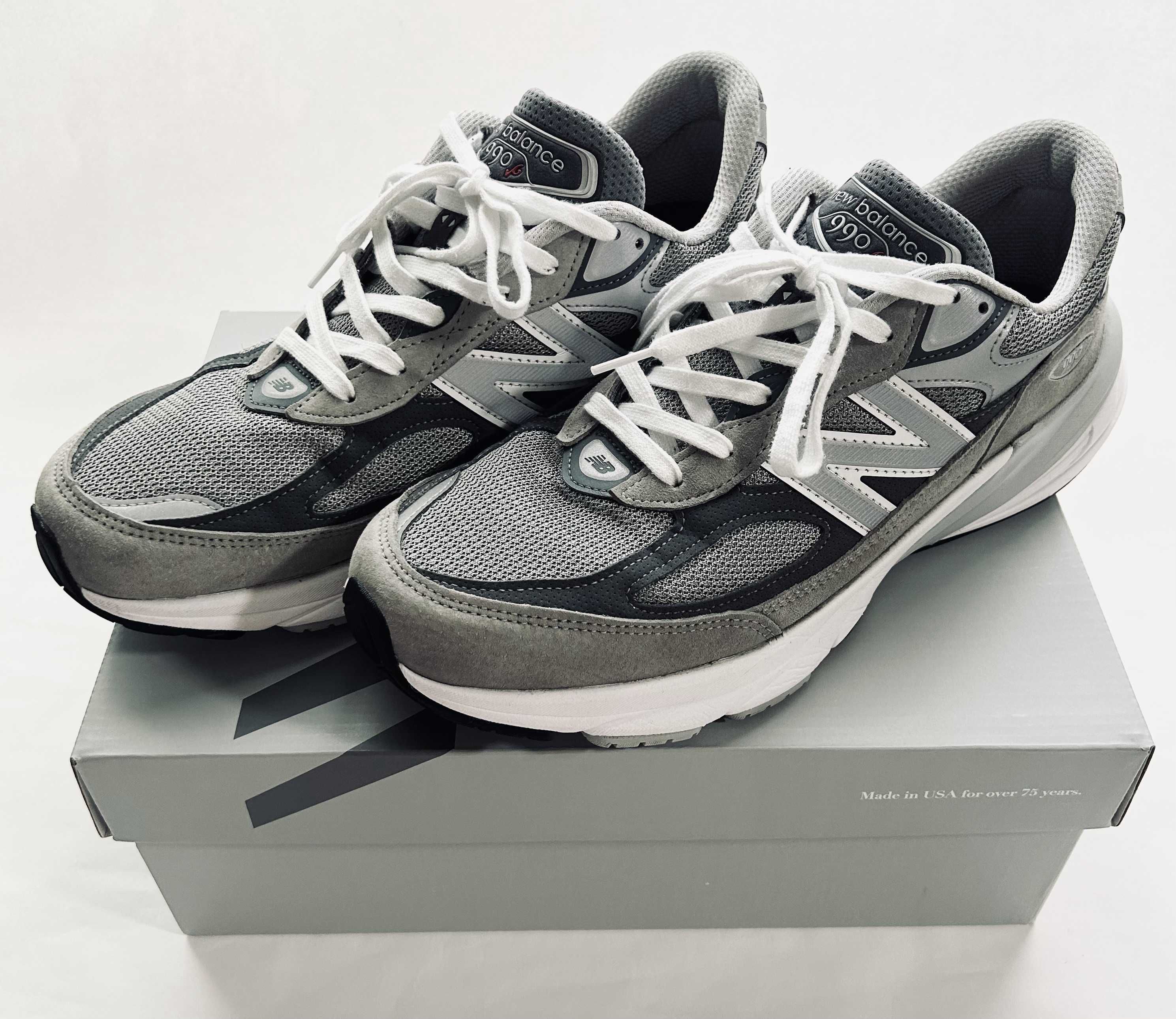 New Balance 990V6 "Gray" (Heel Logo NB)