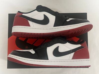 Nike Air Jordan 1 Retro Low OG "Black Toe"