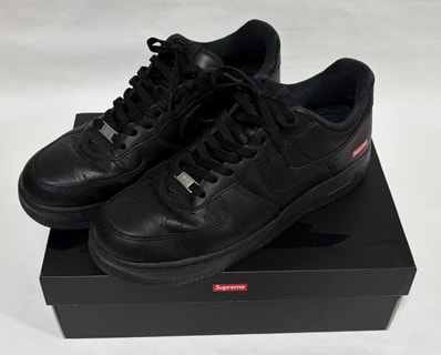 Supreme × Nike Air Force 1 Low "Black"