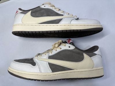 Travis Scott × Nike Air Jordan 1 Low OG SP "Reverse Mocha/Sail and Ridgerock"