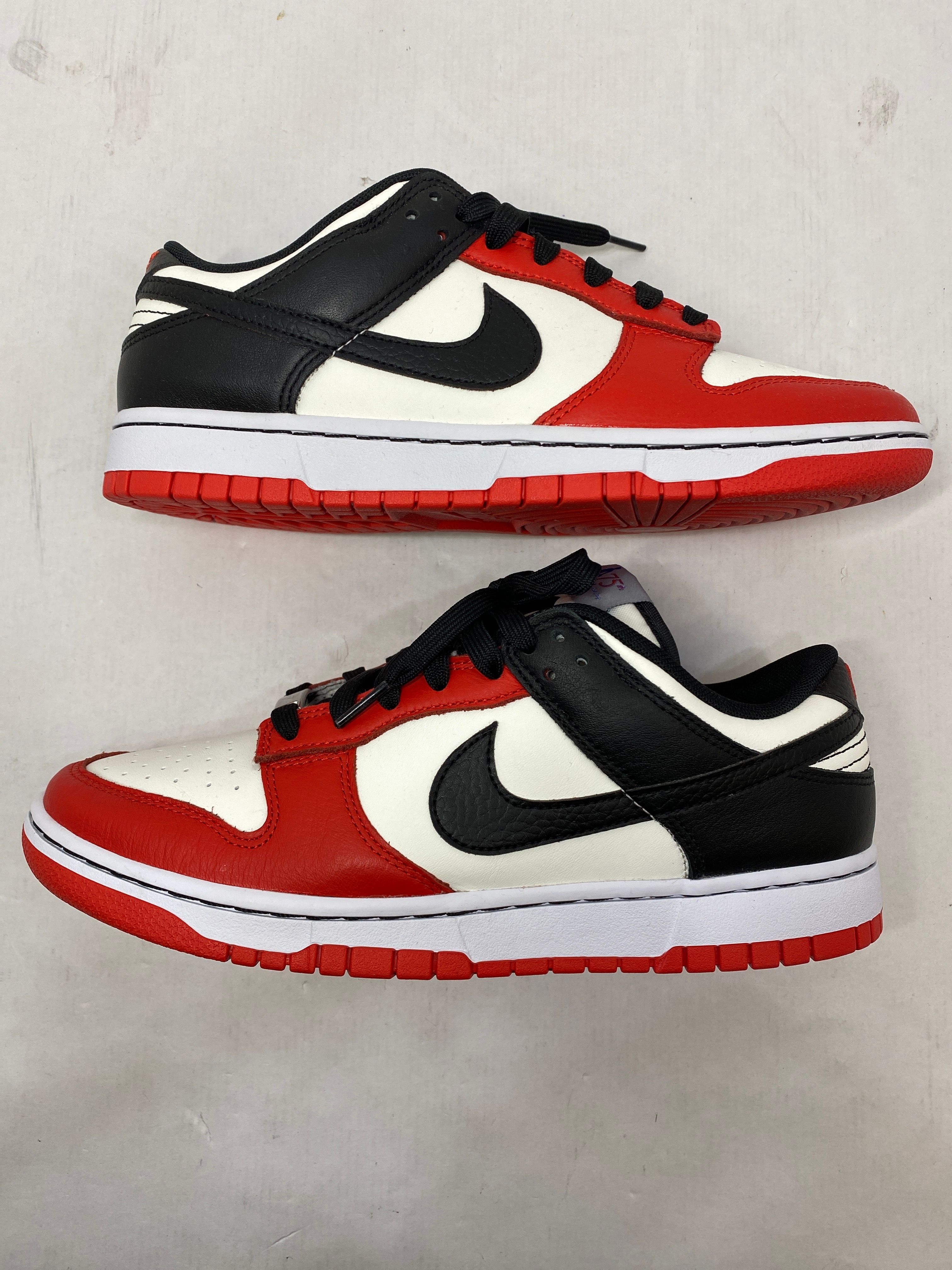 NBA × Nike Dunk Low EMB 75th Anniversary "Chicago Bulls"